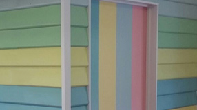 Exterior colour design childcare centre