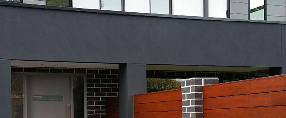 Townhouse exterior colour design bayside
